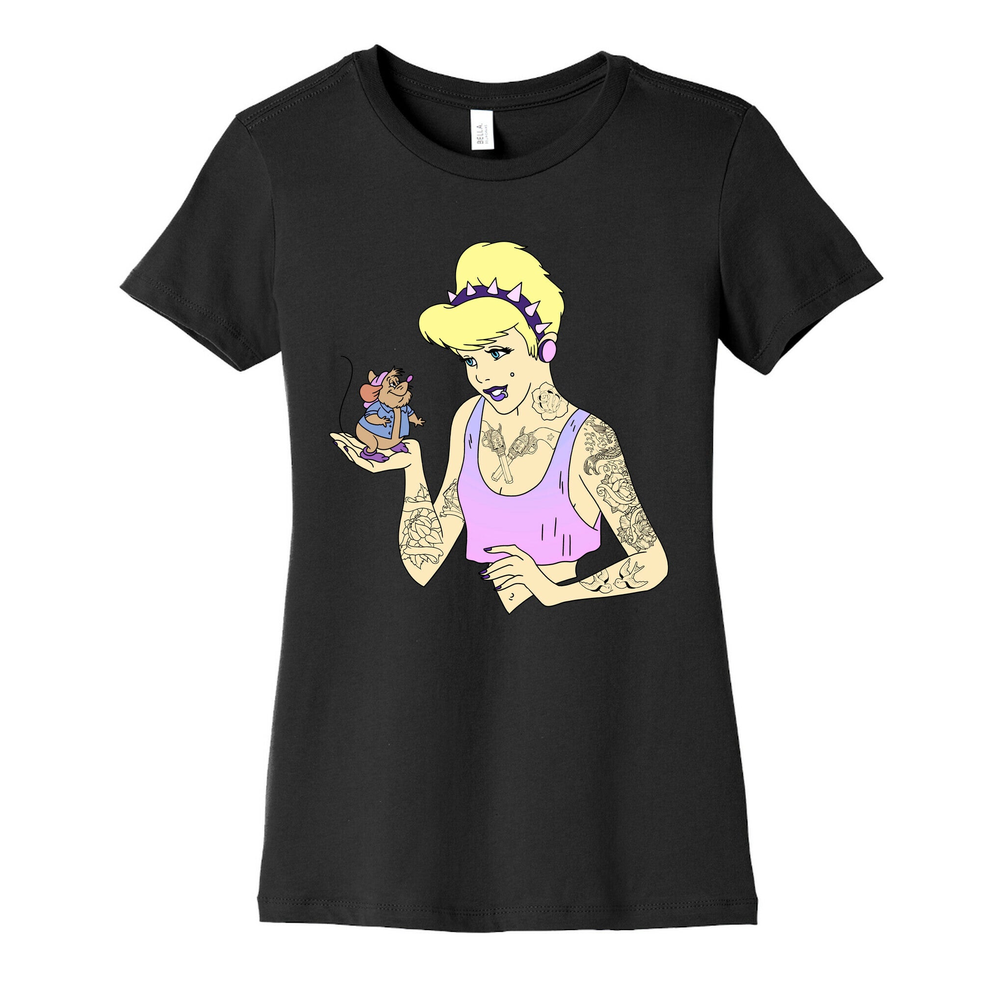 Pastel Goth Cinderella Women's Cotton Tee